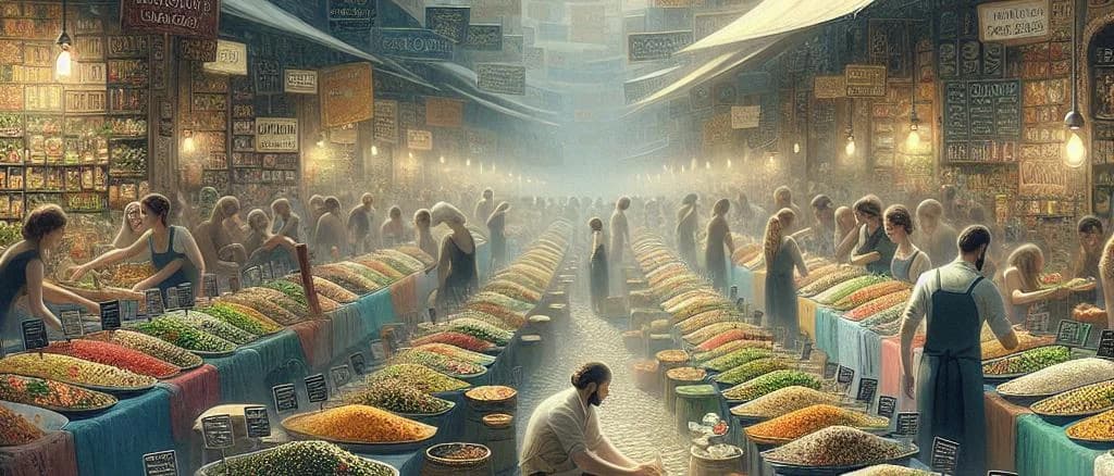 Variety of Tabbouleh dishes with customizable packaging