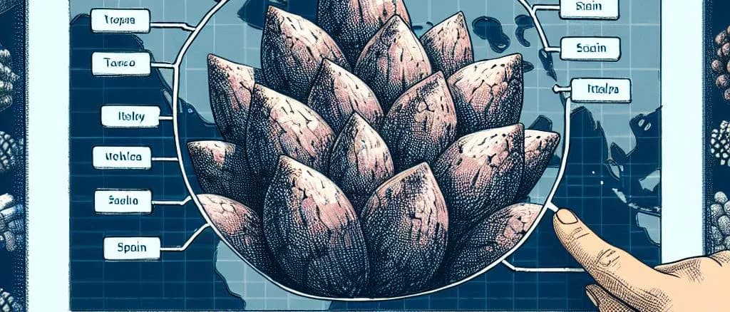 Various forms of tapioca products including pearls and flour