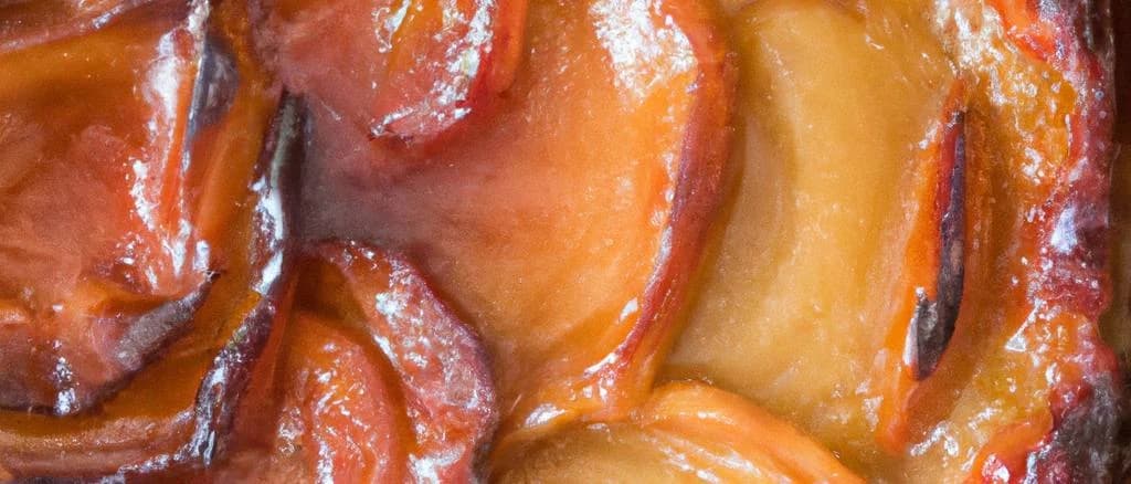 Tatin Tart variations on a wooden board with assorted packaging