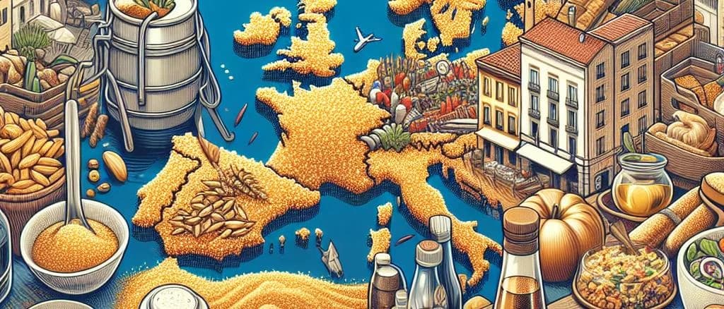 wheat crumbs packaging and variations