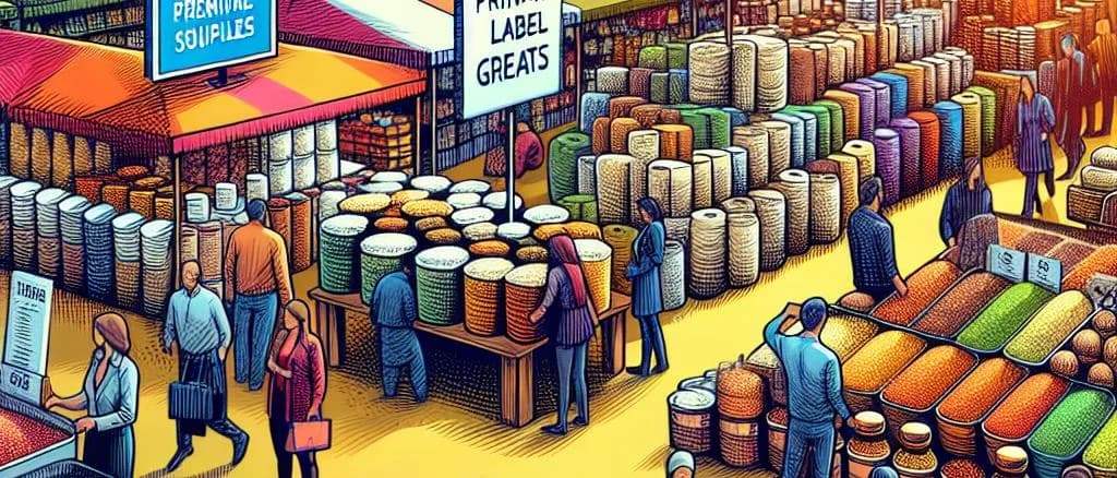 varieties of wheat groats on natural wooden background