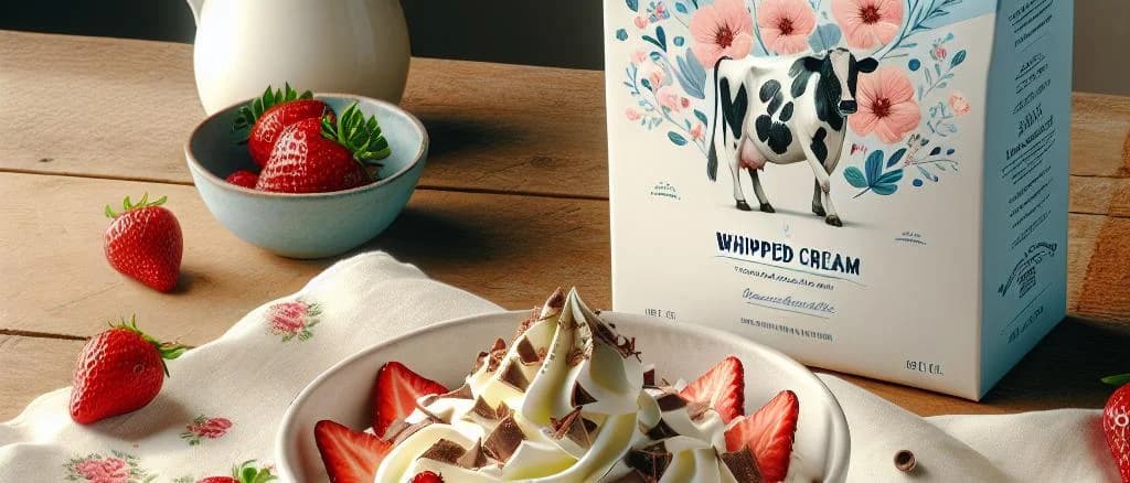 Whipped cream variations without human presence