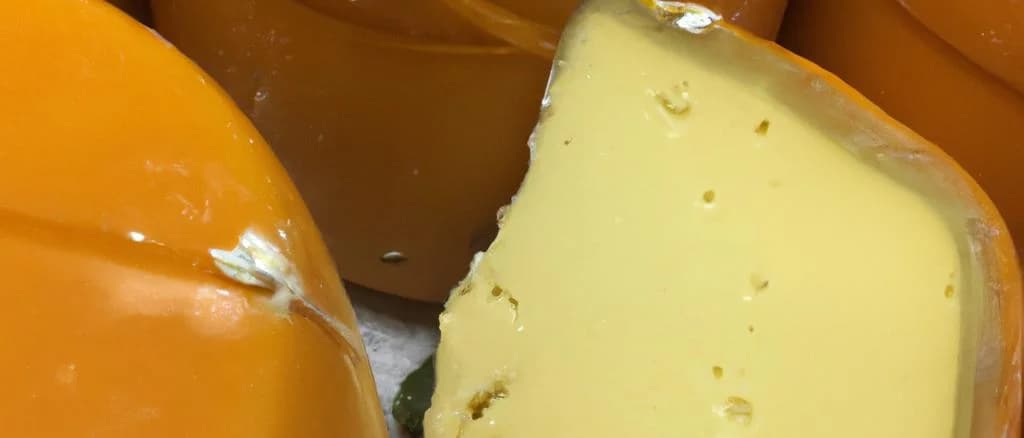 young-mimolette-cheese-varieties-on-wooden-board