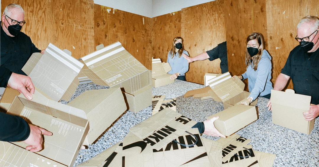 minimalist shoe boxes