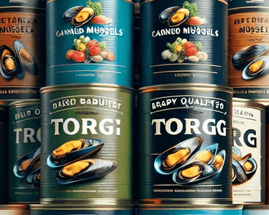 Canned Mussels category
