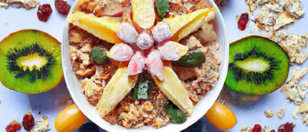 Bircher-Style Sugar Free Muesli Flakes With Fruits packaging