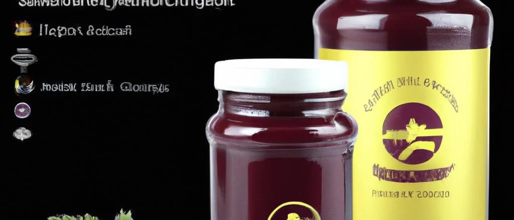 assortment of blackcurrant mustard jars with diverse packaging