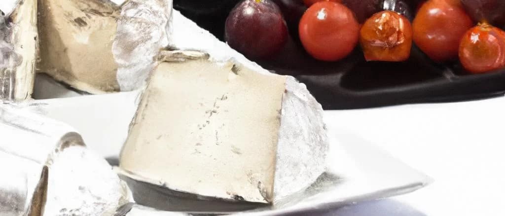 Brie De Meaux cheeses in various packaging forms on a rustic wooden table