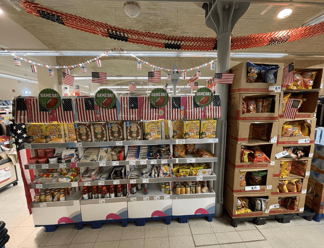 Doritos Super Bowl Party Essentials Convenience Endcap