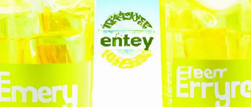 colorful energy drink cans with sugar in vibrant packaging