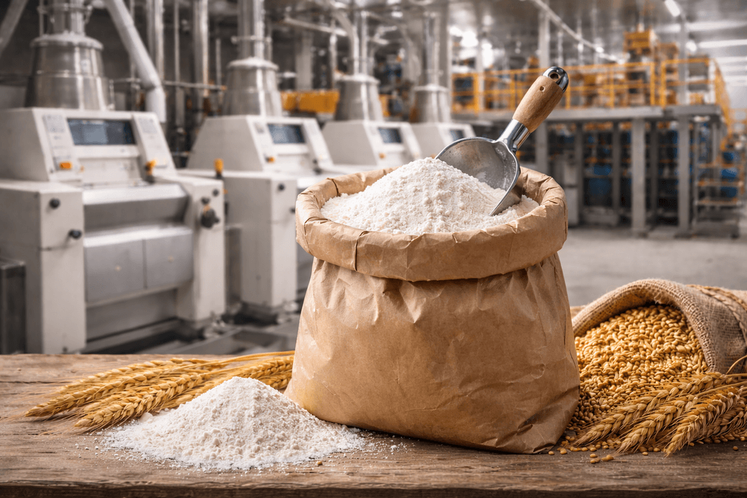 Flour sack and milling details