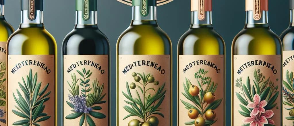 herb flavoured olive oils with various packaging options