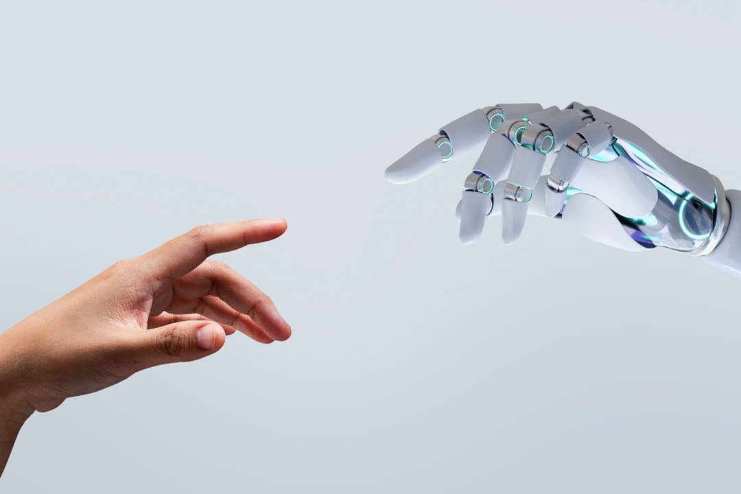 Human and Robot Hand Interaction