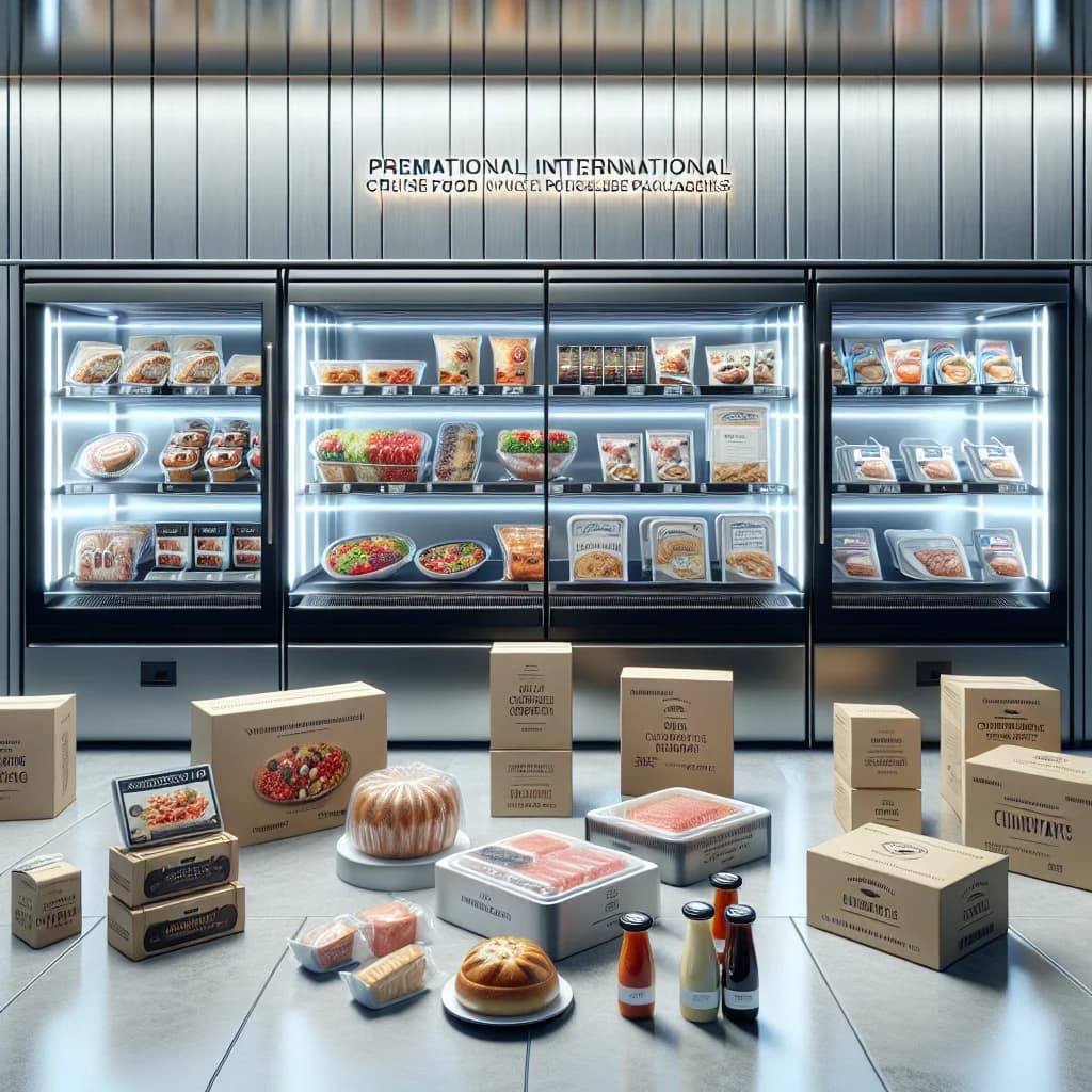 premium international cruise food packaging in a variety of cuisines and bulk formats for B2B buyers