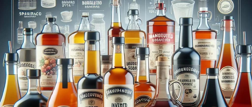 Various jars of inverted sugar syrup with custom packaging options against a professional background