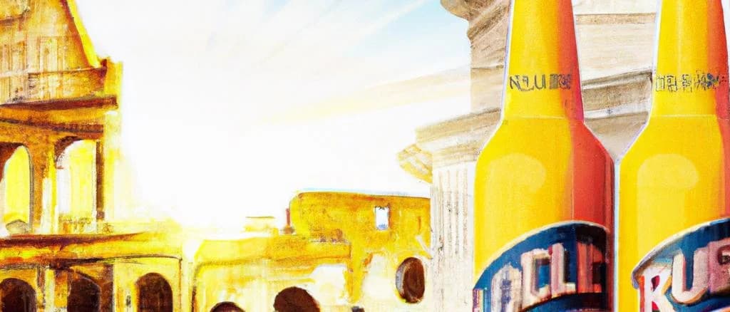 assorted non-alcoholic radler beers in various packaging on a wooden background