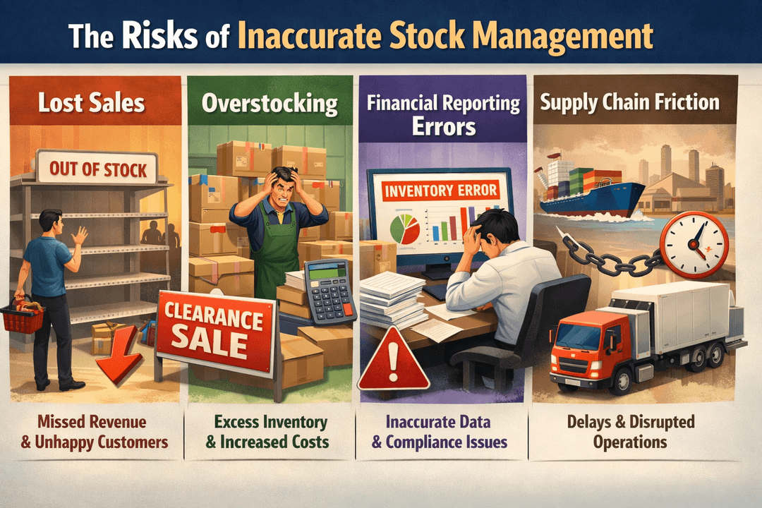 The Risks of Inaccurate Stock Management