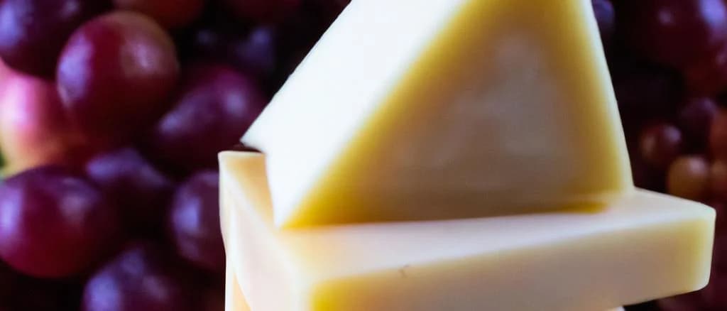Varieties of Valençay cheese with different packaging options and rustic background