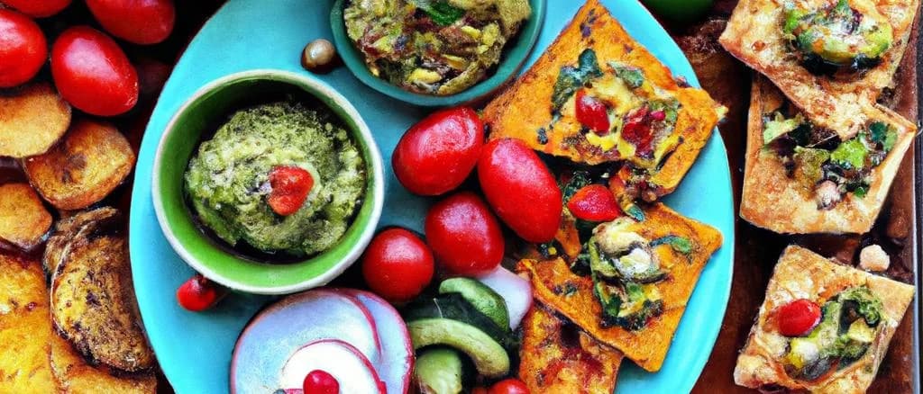 Assorted vegetarian tofu pâtés with different packaging designs