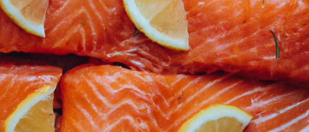 Wild smoked salmon variations on wooden board, showcasing sustainable packaging